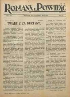 Romans i Powieść, 1922, R. 14, nr 17