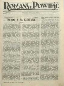 Romans i Powieść, 1922, R. 14, nr 18