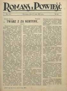 Romans i Powieść, 1922, R. 14, nr 20