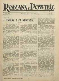 Romans i Powieść, 1922, R. 14, nr 27