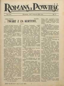 Romans i Powieść, 1922, R. 14, nr 31