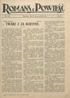 Romans i Powieść, 1922, R. 14, nr 33