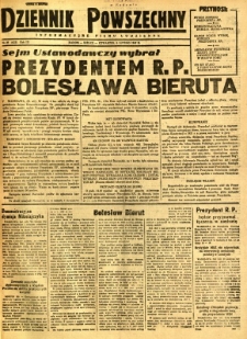 Dziennik Powszechny, 1947, R. 3, nr 37