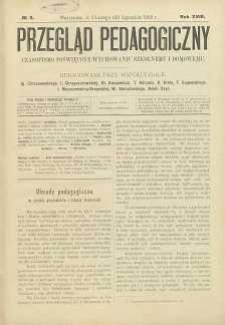 Przegląd Pedagogiczny, 1899, R. 18, nr 3