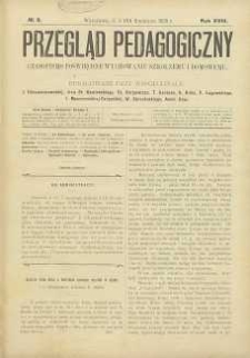 Przegląd Pedagogiczny, 1899, R. 18, nr 8