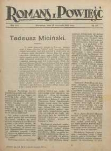 Romans i Powieść, 1922, R. 14, nr 47
