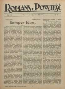 Romans i Powieść, 1922, R. 14, nr 48