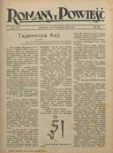 Romans i Powieść, 1922, R. 14, nr 49