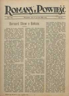 Romans i Powieść, 1922, R. 14, nr 50