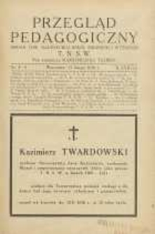 Przegląd Pedagogiczny, 1938, R. 57, nr 3/4