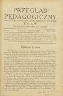 Przegląd Pedagogiczny, 1938, R. 57, nr 9