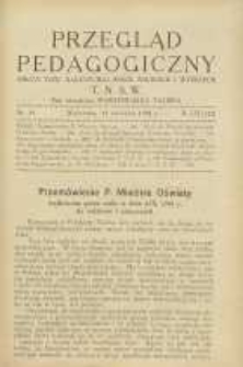 Przegląd Pedagogiczny, 1938, R. 57, nr 19