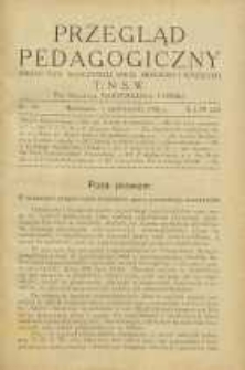 Przegląd Pedagogiczny, 1938, R. 57, nr 20
