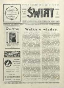 Świat, 1926, R. 21, nr 26