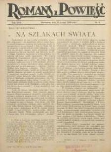Romans i Powieść, 1926, R. 18, nr 8