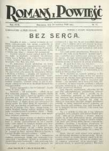 Romans i Powieść, 1926, R. 18, nr 17