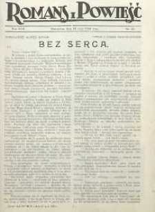 Romans i Powieść, 1926, R. 18, nr 22