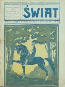 Świat, 1925, R. 20, nr 40