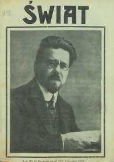 Świat, 1925, R. 20, nr 50
