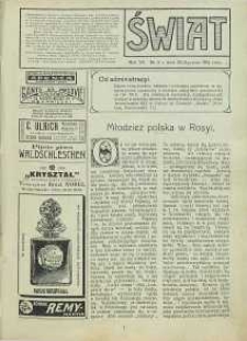 Świat, 1912, R. 7, T. 13, nr 3