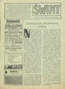 Świat, 1912, R. 7, T. 13, nr 6