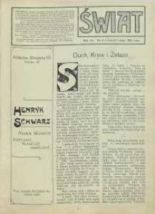 Świat, 1912, R. 7, T. 13, nr 8