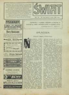 Świat, 1912, R. 7, T. 13, nr 13