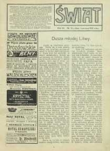 Świat, 1912, R. 7, T. 13, nr 22