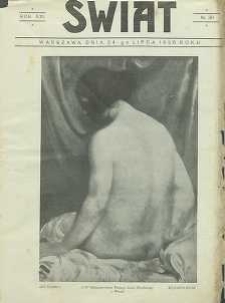 Świat, 1926, R. 21, nr 30