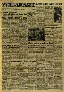 Życie Radomskie, 1965, nr 262