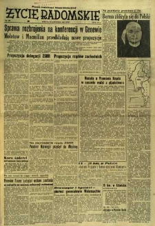Życie Radomskie, 1955, nr 269
