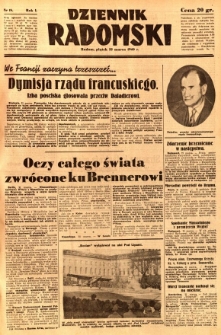 Dziennik Radomski, 1940, R. 1, nr 18
