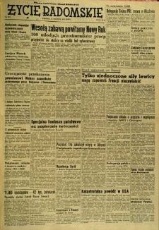 Życie Radomskie, 1955, nr 306