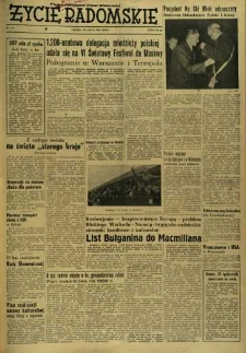 Życie Radomskie, 1957, nr 174