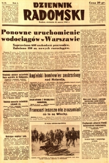 Dziennik Radomski, 1940, R. 1, nr 25