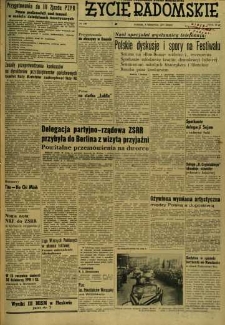 Życie Radomskie, 1957, nr 186