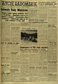 Życie Radomskie, 1957, nr 194