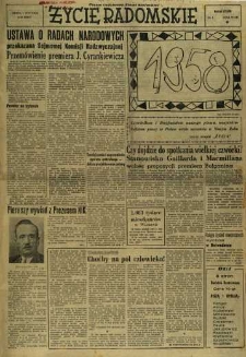 Życie Radomskie, 1958, nr 1