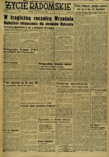 Życie Radomskie, 1957, nr 207