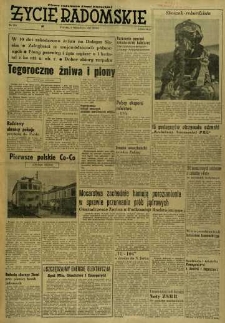Życie Radomskie, 1957, nr 210
