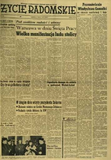 Życie Radomskie, 1959, nr 105