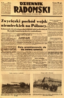 Dziennik Radomski, 1940, R. 1, nr 46