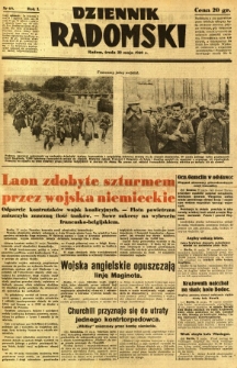 Dziennik Radomski, 1940, R. 1, nr 68