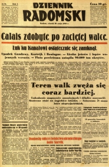 Dziennik Radomski, 1940, R. 1, nr 72