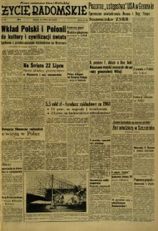 Życie Radomskie, 1962, nr 169