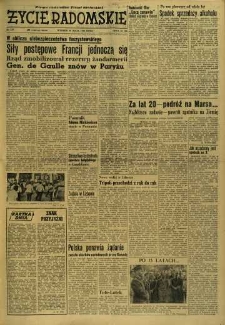 Życie Radomskie, 1958, nr 120