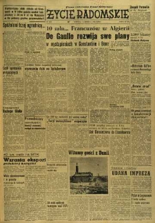 Życie Radomskie, 1958, nr 136