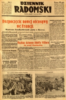 Dziennik Radomski, 1940, R. 1, nr 81