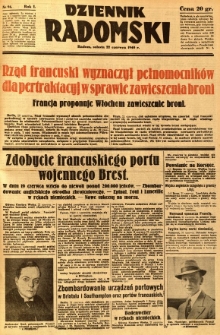 Dziennik Radomski, 1940, R. 1, nr 94