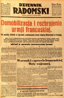Dziennik Radomski, 1940, R. 1, nr 98